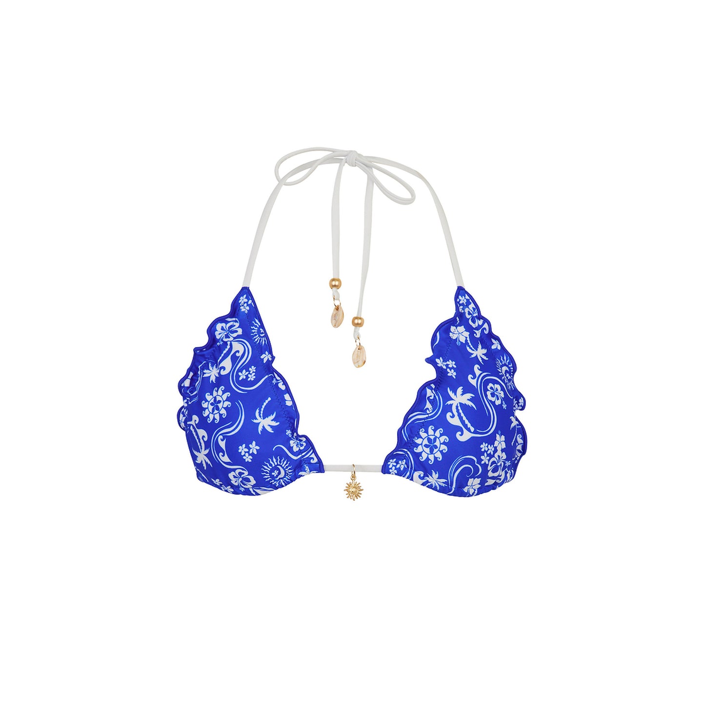 Kulani Kinis Lettuce Edge Bralette Top