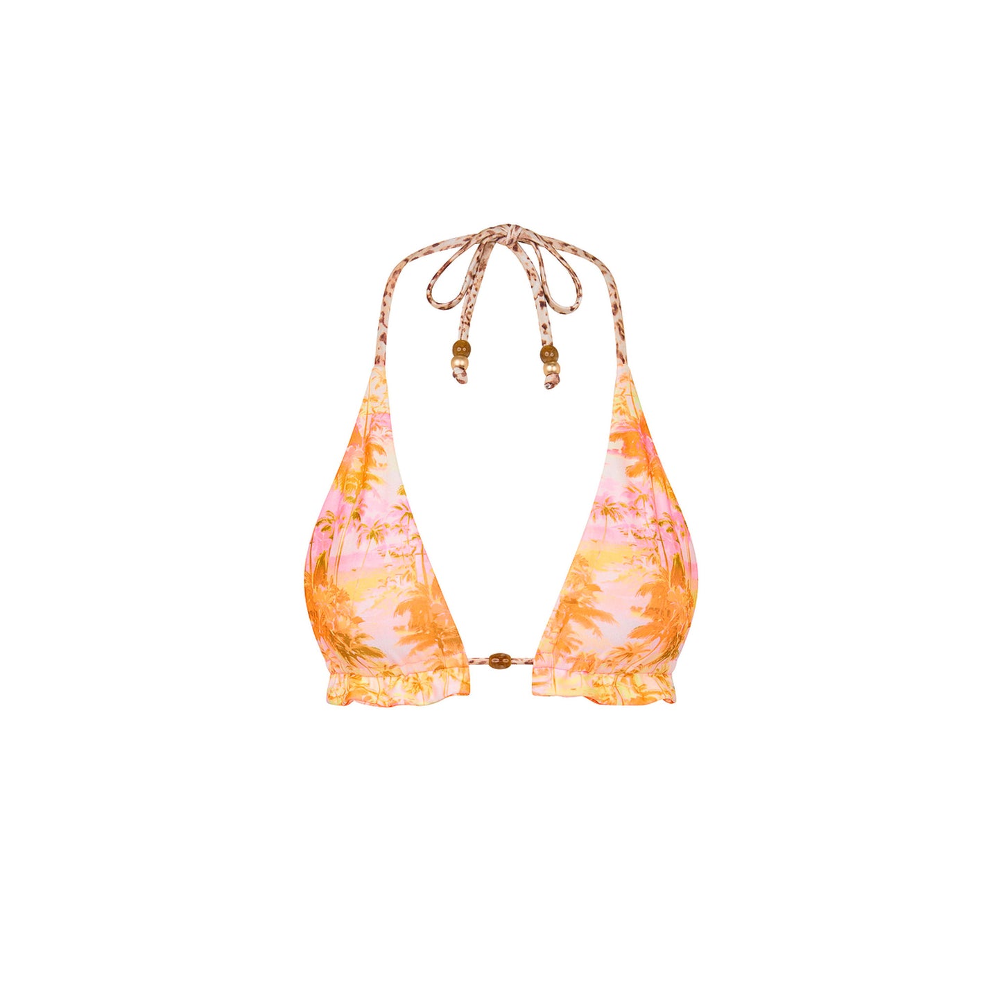 Kulani Kinis Frill Halter Bralette