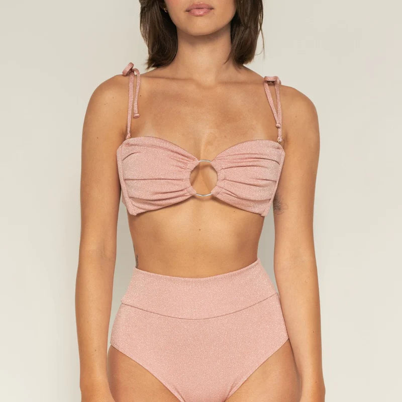 Montce Tori Ties Bandeau Top