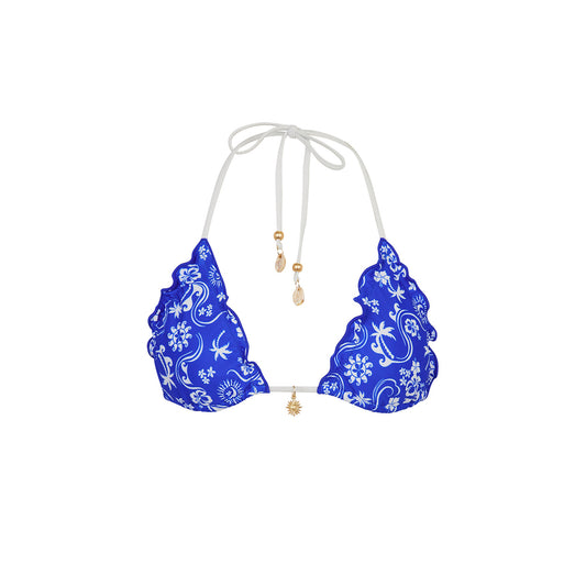 Kulani Kinis Lettuce Edge Bralette Top
