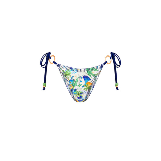 Kulani Kinis Lace Stitch Ring Tie Bikini Bottom