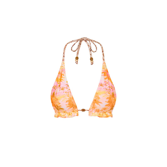 Kulani Kinis Frill Halter Bralette