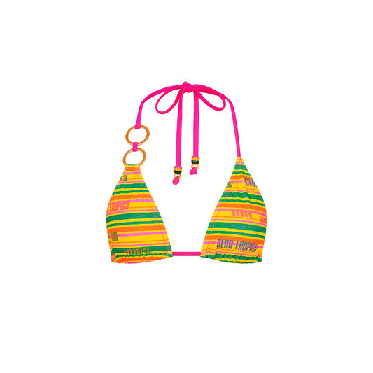 Kulani Kinis Duo Ring Bind Halter Top